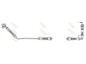 TRW PHD490 stabdžių žarnelė 
 Stabdžių sistema -> Stabdžių žarnelės
34301165765