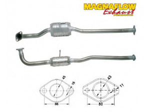 MAGNAFLOW 87616 katalizatoriaus keitiklis 
 Išmetimo sistema -> Katalizatoriaus keitiklis
1419080EB0