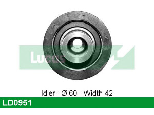 LUCAS ENGINE DRIVE LD0951 įtempiklio skriemulys, paskirstymo diržas
JE48-12-730