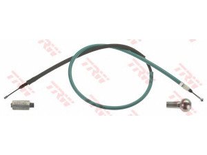 TRW GCH587 trosas, stovėjimo stabdys 
 Stabdžių sistema -> Valdymo svirtys/trosai
474611, 1400203680, 474611