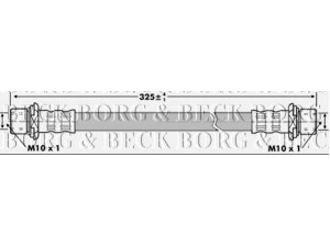 BORG & BECK BBH6861 stabdžių žarnelė 
 Stabdžių sistema -> Stabdžių žarnelės
9094702780