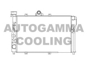 AUTOGAMMA 100024 radiatorius, variklio aušinimas
0060724255, 60719301, 60724255