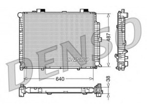 DENSO DRM17087 radiatorius, variklio aušinimas 
 Aušinimo sistema -> Radiatorius/alyvos aušintuvas -> Radiatorius/dalys
2105003203, 2105006603