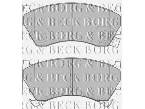 BORG & BECK BBP1613 stabdžių trinkelių rinkinys, diskinis stabdys 
 Techninės priežiūros dalys -> Papildomas remontas
4106001A00, 410600M891, 410600M892