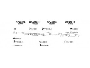 VENEPORTE 770129 išmetimo sistema 
 Išmetimo sistema -> Išmetimo sistema, visa