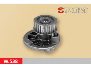 STATIM W.538 vandens siurblys 
 Aušinimo sistema -> Vandens siurblys/tarpiklis -> Vandens siurblys
1334139, 90444359