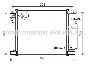 AVA QUALITY COOLING DN5401D kondensatorius, oro kondicionierius 
 Oro kondicionavimas -> Kondensatorius
921003DD0A, 921103DD0A