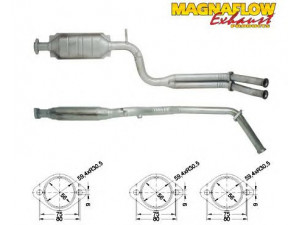MAGNAFLOW 85006 katalizatoriaus keitiklis 
 Išmetimo sistema -> Katalizatoriaus keitiklis
1244909419, 1244909919