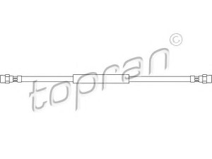 TOPRAN 103 284 stabdžių žarnelė 
 Stabdžių sistema -> Stabdžių žarnelės
251 611 775A