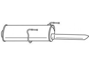 AKS DASIS SG45673 galinis duslintuvas