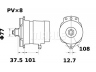 MAHLE ORIGINAL MG 609 kintamosios srovės generatorius
2161033.0