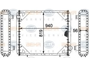 HELLA 8MK 376 753-451 radiatorius, variklio aušinimas
1AC00035S, 2AC00027, 2AC00028, 2AC00046