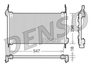 DENSO DCN09016 kondensatorius, oro kondicionierius 
 Oro kondicionavimas -> Kondensatorius
46754472
