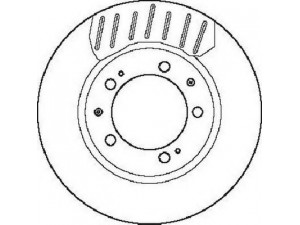 BENDIX 561755B stabdžių diskas 
 Stabdžių sistema -> Diskinis stabdys -> Stabdžių diskas
8A0615301B, 92835104303, 92835104304