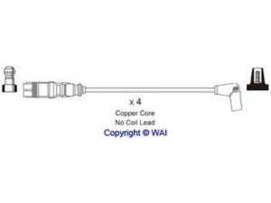 WAIglobal SL793 uždegimo laido komplektas