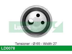 LUCAS ENGINE DRIVE LD0078 įtempiklio skriemulys, paskirstymo diržas
5997325, 5997326, 60805833