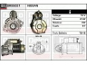 DELCO REMY DRS5021 starteris 
 Elektros įranga -> Starterio sistema -> Starteris
M2T57371, 23300-09400, 23300-09E00
