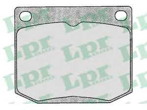 LPR 05P150 stabdžių trinkelių rinkinys, diskinis stabdys 
 Techninės priežiūros dalys -> Papildomas remontas
7873698, 7874548, 8985236, 8993107