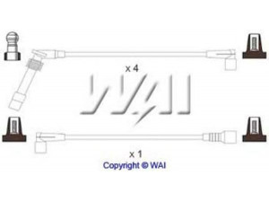 WAIglobal SL284 uždegimo laido komplektas
