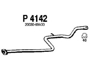 FENNO P4142 išleidimo kolektorius 
 Išmetimo sistema -> Išmetimo vamzdžiai
20030-69A00
