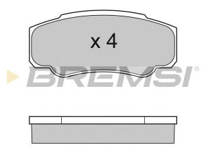 BREMSI BP2996 stabdžių trinkelių rinkinys, diskinis stabdys 
 Techninės priežiūros dalys -> Papildomas remontas
425246, 425247, 425468, 71752985