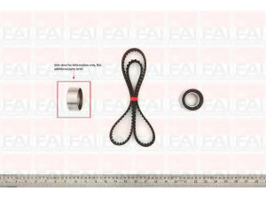 FAI AutoParts TBK187 paskirstymo diržo komplektas 
 Techninės priežiūros dalys -> Papildomas remontas
71736718