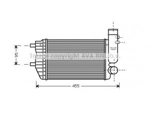 AVA QUALITY COOLING PE4183 tarpinis suslėgto oro aušintuvas, kompresorius 
 Variklis -> Oro tiekimas -> Įkrovos agregatas (turbo/superįkrova) -> Tarpinis suslėgto oro aušintuvas
0384E4, 0384G8, 1307012080, 13409340