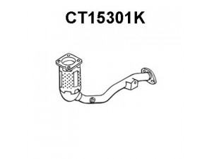 VENEPORTE CT15301K katalizatoriaus keitiklis 
 Išmetimo sistema -> Katalizatoriaus keitiklis
1731GE, 1731HS, 1731W1, 9652758080