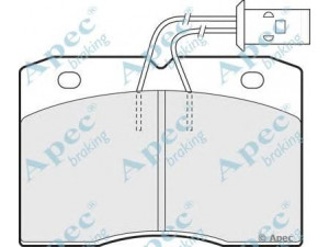 APEC braking PAD519 stabdžių trinkelių rinkinys, diskinis stabdys 
 Techninės priežiūros dalys -> Papildomas remontas
93806594, 9940082, 1902292, 1902493