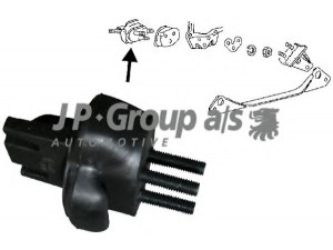 JP GROUP 8132400300 montavimas, neautomatinė transmisija 
 Transmisija -> Neautomatinė pavarų dėžė -> Ašies montavimas
113301265E, 113301265H