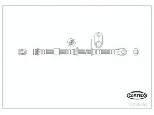 CORTECO 19036992 stabdžių žarnelė
MN102533