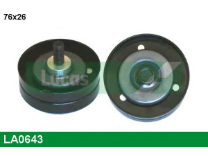 LUCAS ENGINE DRIVE LA0643 kreipiantysis skriemulys, V formos rumbuotas diržas 
 Diržinė pavara -> V formos rumbuotas diržas/komplektas -> Laisvasis/kreipiamasis skriemulys
6854427