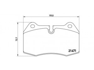 BREMBO P 06 018 stabdžių trinkelių rinkinys, diskinis stabdys 
 Techninės priežiūros dalys -> Papildomas remontas
34111161975, 34111162210, 34111162900