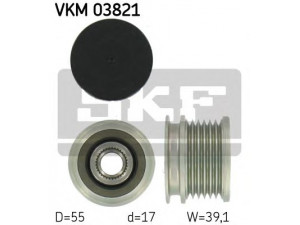 SKF VKM 03821 laisvos eigos sankaba, kint. sr. generatorius 
 Diržinė pavara -> Laisvos eigos sankaba, kint. sr. generatorius
611 150 01 60, 611 155 02 15