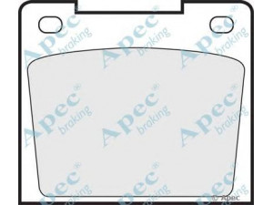 APEC braking PAD538 stabdžių trinkelių rinkinys, diskinis stabdys 
 Techninės priežiūros dalys -> Papildomas remontas
1540857