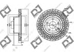 DJ PARTS BD1146 stabdžių diskas 
 Dviratė transporto priemonės -> Stabdžių sistema -> Stabdžių diskai / priedai
2204210912, A2204210912