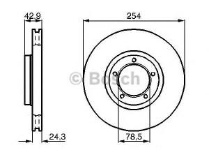 BOSCH 0 986 478 160 stabdžių diskas 
 Dviratė transporto priemonės -> Stabdžių sistema -> Stabdžių diskai / priedai
1514234, 5025610, 5029815, 95VX 1125 AA