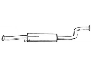 AKS DASIS SG65421 vidurinis duslintuvas