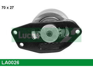 LUCAS ENGINE DRIVE LA0026 įtempiklio skriemulys, V formos rumbuotas diržas 
 Diržinė pavara -> V formos rumbuotas diržas/komplektas -> Įtempiklio skriemulys
5751.85, 96399167