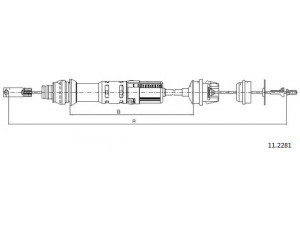 CABOR 11.2281 sankabos trosas
2150V1, 2150V1