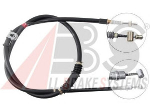 A.B.S. K14798 trosas, stovėjimo stabdys 
 Stabdžių sistema -> Valdymo svirtys/trosai
MB 806057, MB806057
