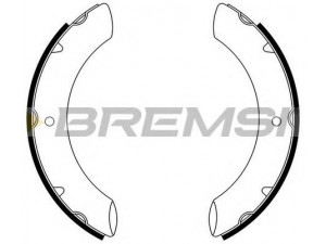 BREMSI GF0967 stabdžių trinkelių komplektas
449460010, 449525010
