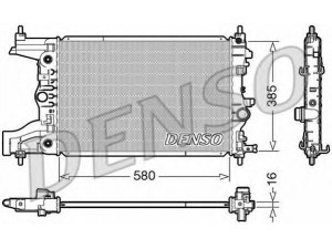 DENSO DRM20005 radiatorius, variklio aušinimas 
 Aušinimo sistema -> Radiatorius/alyvos aušintuvas -> Radiatorius/dalys
13267652, 13267652