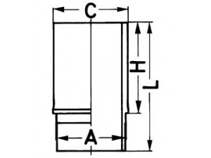KOLBENSCHMIDT 89023110 cilindro įvorė 
 Variklis -> Cilindrai/stūmokliai
4 750 805, 8 823 525, 4 750 805