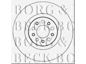 BORG & BECK BBD6011S stabdžių diskas 
 Stabdžių sistema -> Diskinis stabdys -> Stabdžių diskas
51767383, 51767384