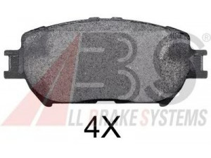A.B.S. 37356 OE stabdžių trinkelių rinkinys, diskinis stabdys 
 Techninės priežiūros dalys -> Papildomas remontas
04465-33260, 04465-33320, 0446533240