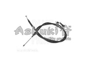 ASHUKI HRK12490 trosas, stovėjimo stabdys 
 Stabdžių sistema -> Valdymo svirtys/trosai
B25D-44-410B, B25D-44-410C, B25D44410C