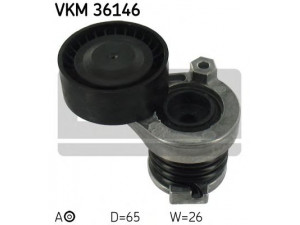 SKF VKM 36146 įtempiklio skriemulys, V formos rumbuotas diržas 
 Diržinė pavara -> V formos rumbuotas diržas/komplektas -> Įtempiklio skriemulys
607 200 00 70, 11 75 011 13R