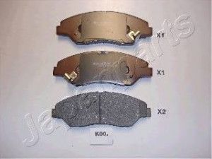 JAPANPARTS PA-K00AF stabdžių trinkelių rinkinys, diskinis stabdys 
 Techninės priežiūros dalys -> Papildomas remontas
0K045-33-23Z