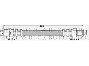 BORG & BECK BBH6635 stabdžių žarnelė 
 Stabdžių sistema -> Stabdžių žarnelės
8D0611775B, 8D0611775B, 8D0 611 775 B